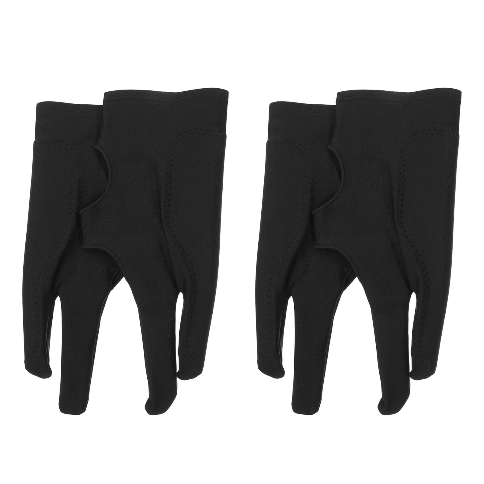 Drawing Glove Artist - ถุงมือวาดภาพ 4 ชิ้น แบบสองนิ้ว สำหรับแท็บเล็ตกราฟิก ป้องกันรอยเปื้อน