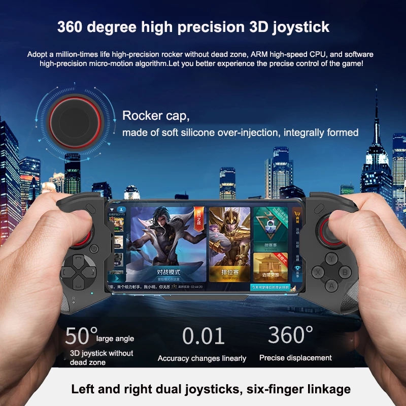 Gamepad สําหรับ iPhone Android - Android Tablet Gaming Accessories บทวิจารณ์และราคา