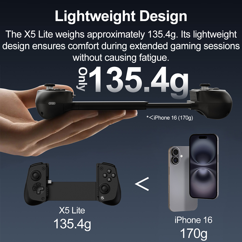 GameSir X5 Lite คอนโทรลเลอร์เก - Android Tablet Gaming Accessories บทวิจารณ์และราคา