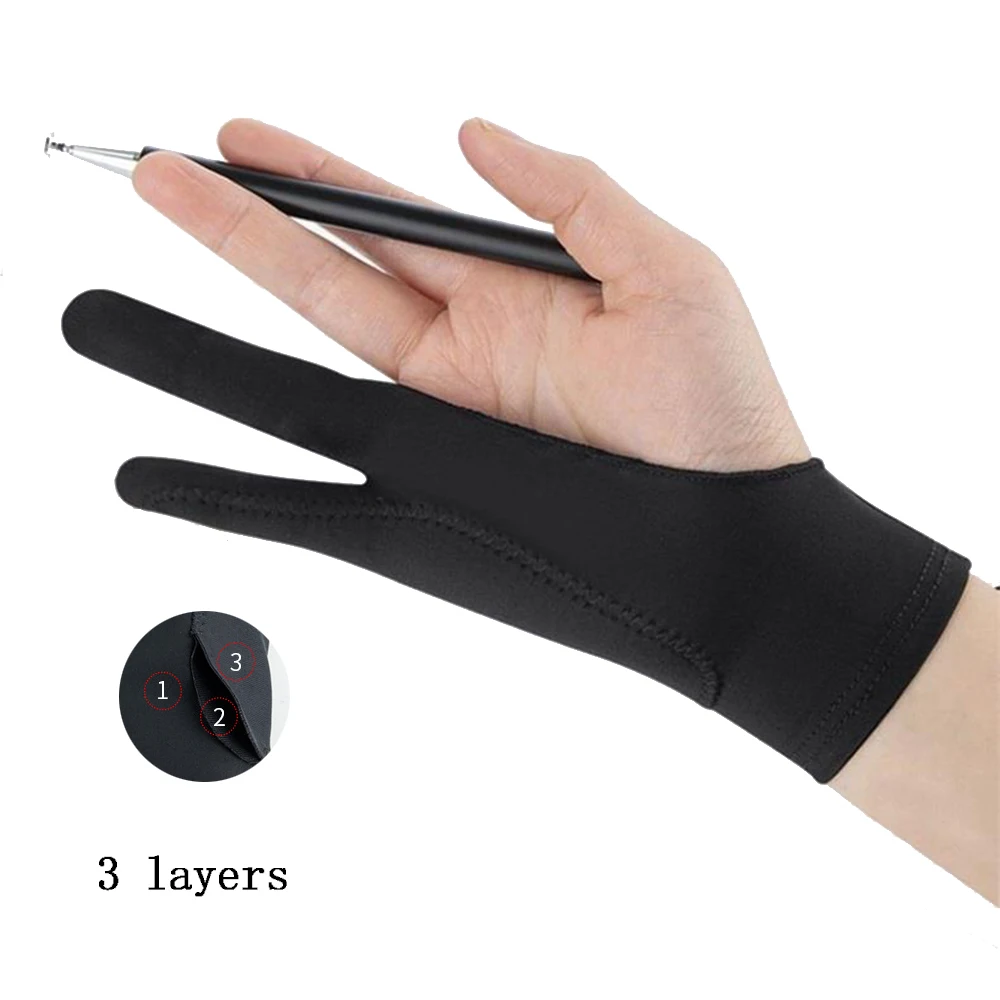 Anti-Touch ภาพวาดถุงมือแท็บเล็ - Drawing Glove Artist บทวิจารณ์และราคา