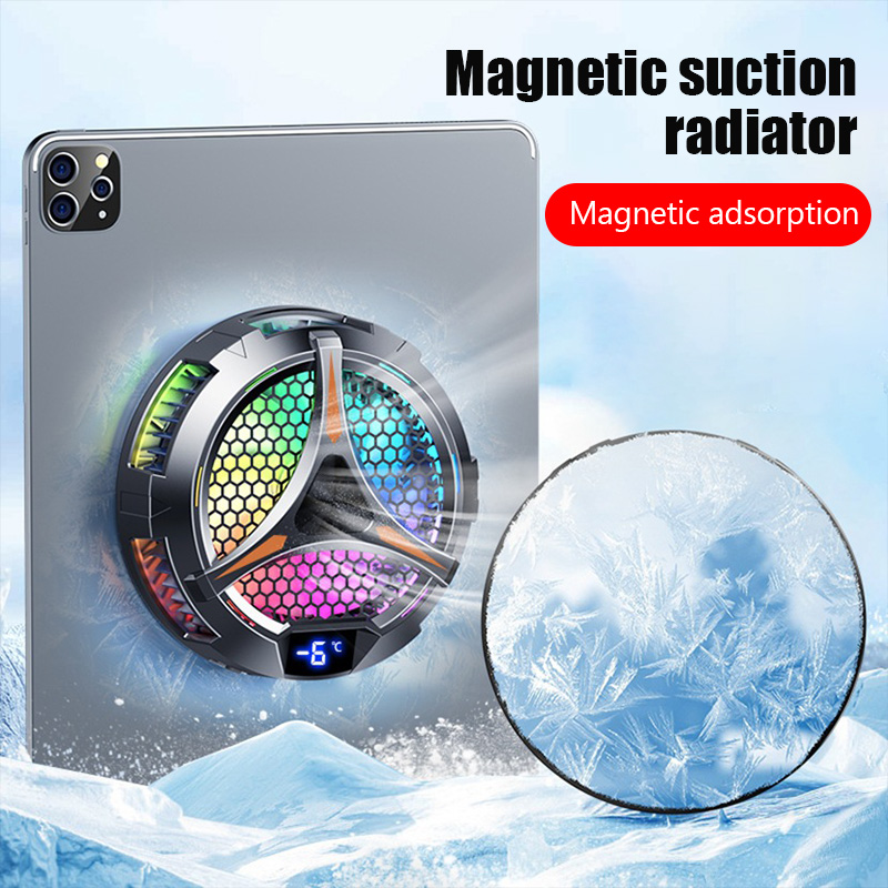 X42 พัดลมโทรศัพท์ Magnetic Coo - Cooling Stand Tablet บทวิจารณ์และราคา
