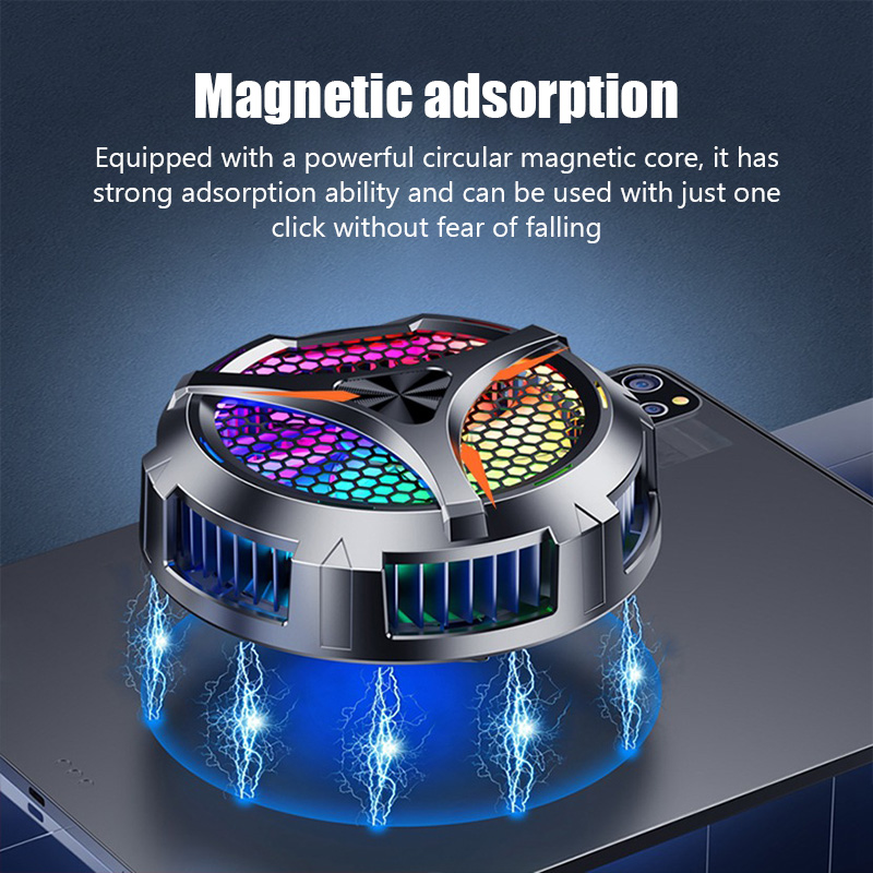 X42 พัดลมโทรศัพท์ Magnetic Coo - Cooling Stand Tablet บทวิจารณ์และราคา