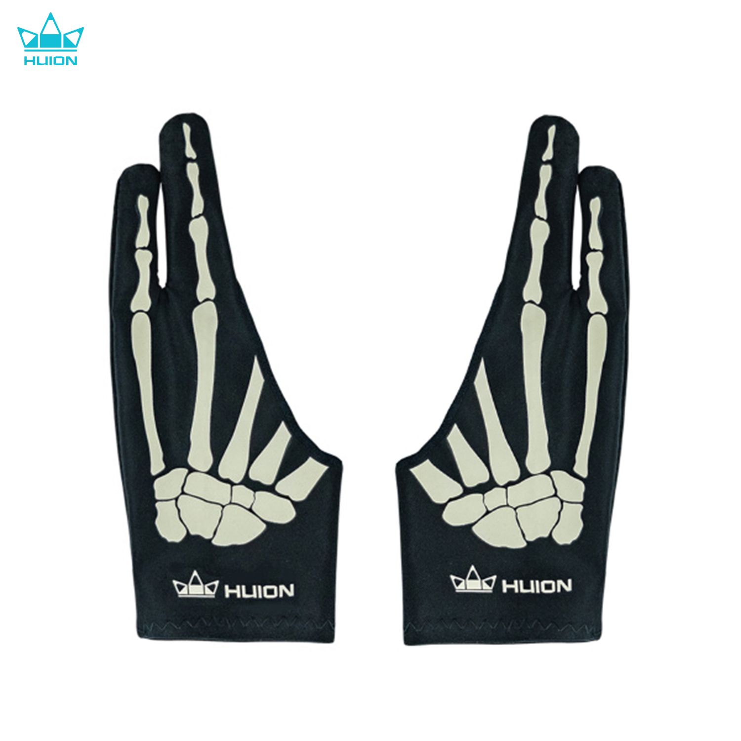 ถุงมือโครงกระดูก Huion ถุงมือศ - Drawing Glove Artist บทวิจารณ์และราคา