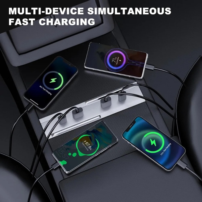 อะแดปเตอร์คอนโซลกลางรถยนต์ มัล - Usb Hub Type C บทวิจารณ์และราคา