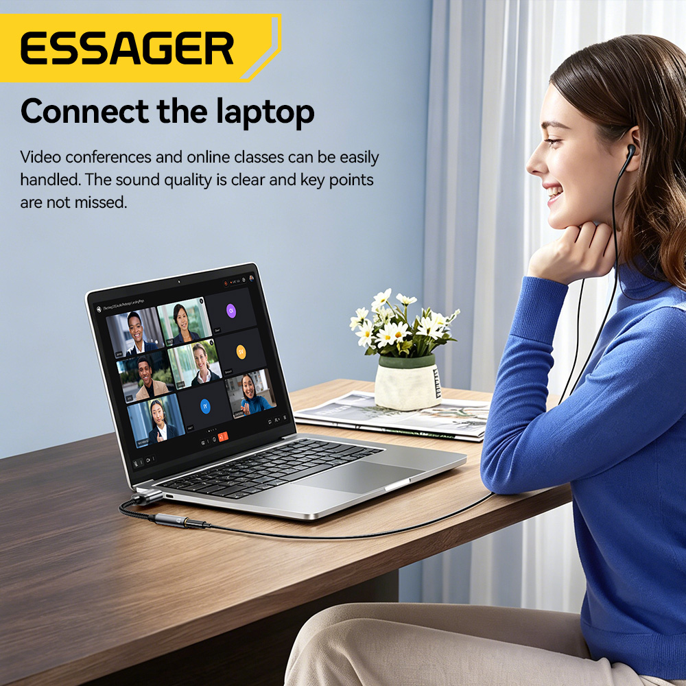 Essager สายสัญญาณเสียง USB เป็ - Wired Earphone Lightning บทวิจารณ์และราคา