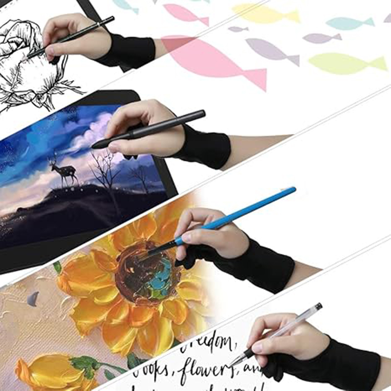 ถุงมือศิลปินก้าโมนถุงมือวาดภาพ - Drawing Glove Artist บทวิจารณ์และราคา