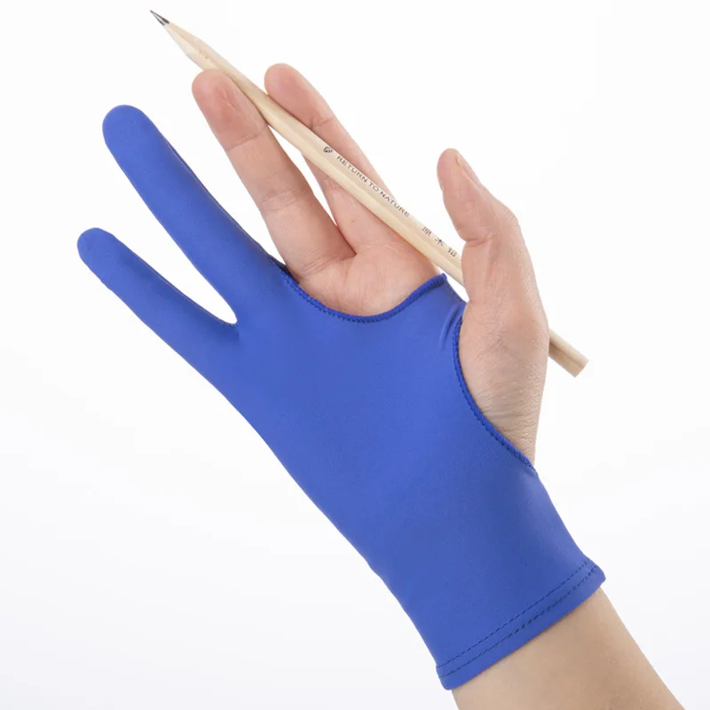 ถุงมือป้องกันการเปื้อนสองนิ้วส - Drawing Glove Artist บทวิจารณ์และราคา